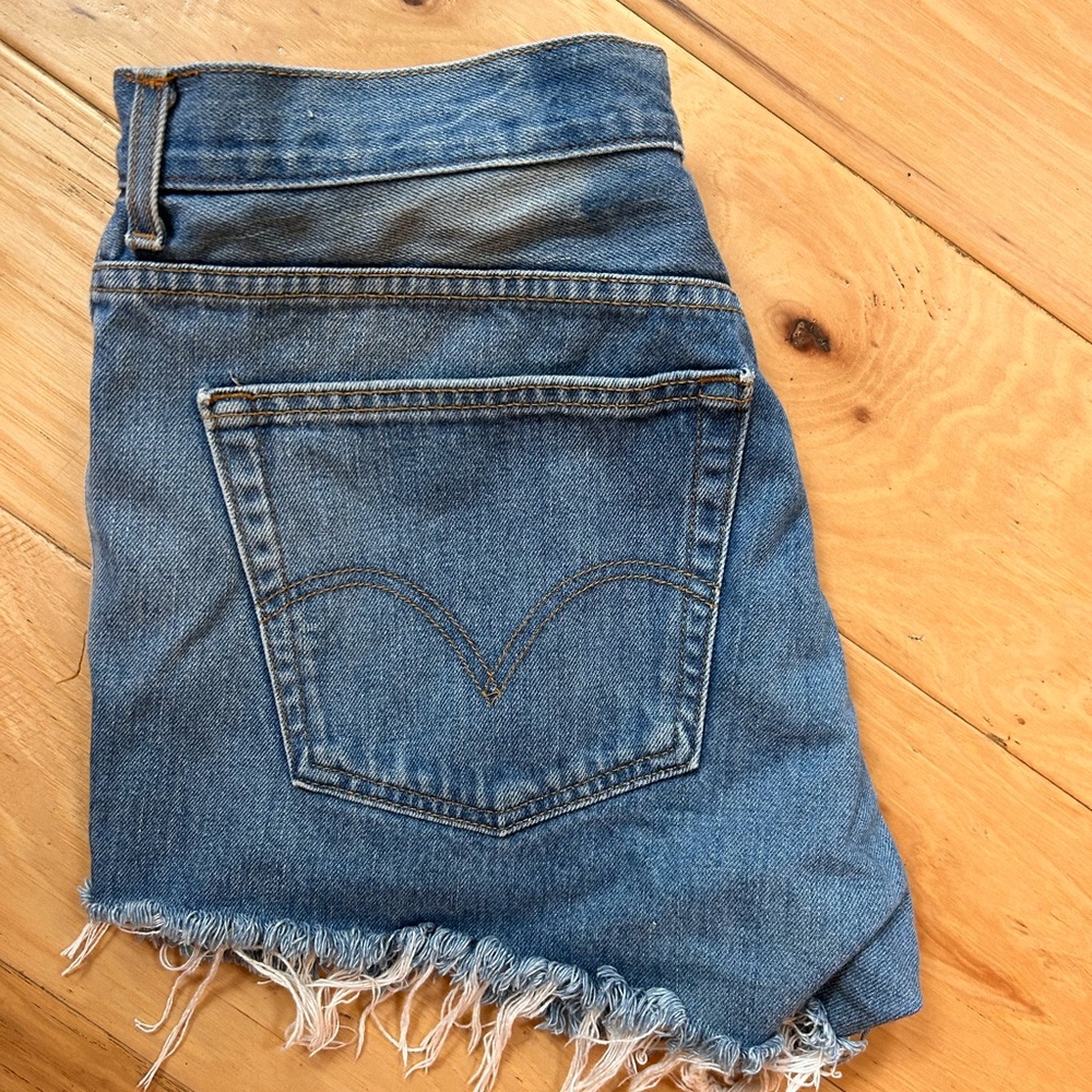 Vintage reworked Levi’s shorts